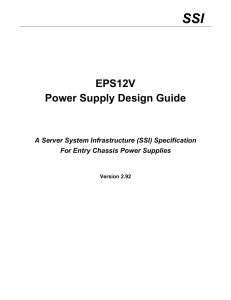 EPS12V Power Supply Design Guide, V2.92