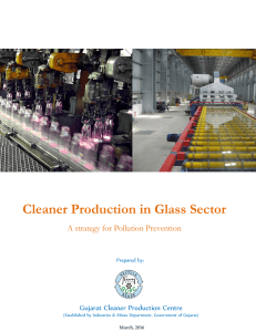 Cleaner Production in Glass Sector