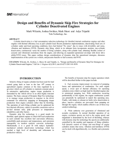 Design and Benefits of Dynamic Skip Fire