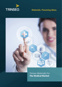 Trinseo Medical Brochure