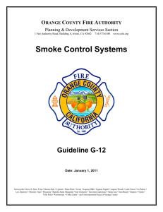 Smoke Control Systems - Orange County Fire Authority