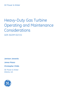 GER-3620M - Heavy-Duty Gas Turbine Operating and Maintenance