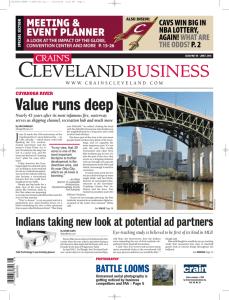 May 26 - June 1, 2014 - Crain`s Cleveland Business