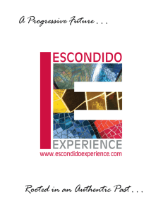 City of Escondido Community Profile 2008-2009