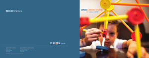 2012 annual report - Children`s Hospital of Orange County
