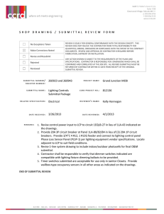 SHOP DRAWING / SUBMITTAL REVIEW FORM 260923 and