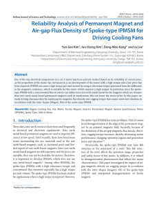 Reliability Analysis of Permanent Magnet and Air