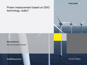 Power measurement - Vermogenselektronica