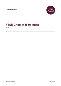 FTSE China AH 50 Index