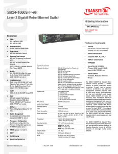 SM24-1000SFP-AH - Transition Networks