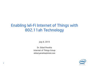 802.11ah overview