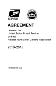 Handbook EL-902 - National Rural Letter Carriers` Association