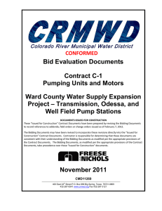 Bid Evaluation Documents Contract C