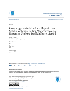 Generating a Variable Uniform Magnetic Field