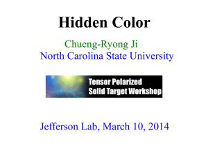 Hidden Color - Jefferson Lab