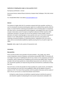 Implications of adopting plane angle as a base quantity in the SI