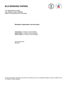 Workplace Organization and Innovation