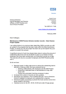 EA O713 - NHS Business Services Authority