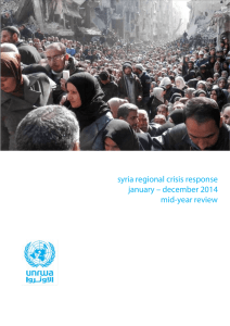 EA Syria 6-month progress report 2014
