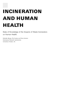 incineration and human health