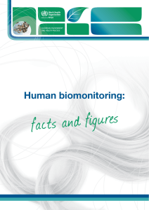 WHO. Human biomonitoring: facts and figures. Copenhagen