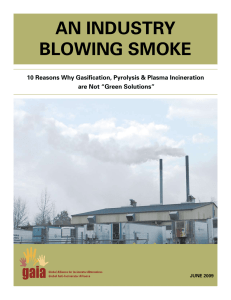 An Industry BlowIng smoke
