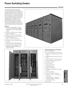 Power Switching Centers