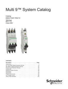 MULTI™ System Catalog