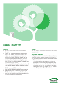 handy house tips - uRental | DIY Online Property Rental