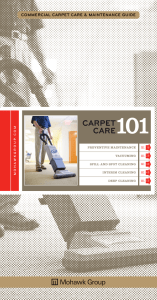 carpet care - Mohawk Group