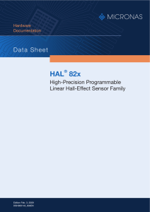 HAL® 82x - micronas.com