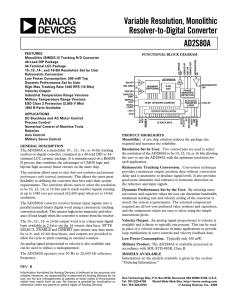 AD2S80A - Electrocomponents