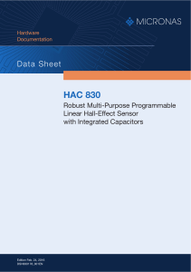 Datasheet: HAC_830_Robust_Multi