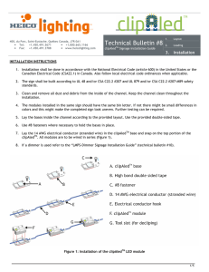 Technical Bulletin #8