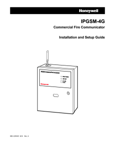 IPGSM-4G Commercial Fire Communicator