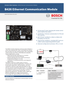 B426 Ethernet Communication Module