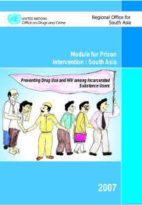 Module for Prison Intervention : South Asia