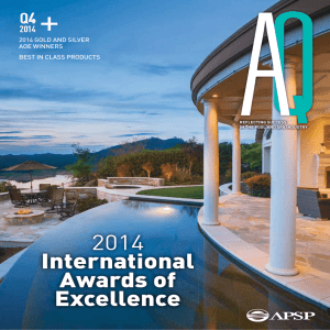 2014 International Awards of Excellence