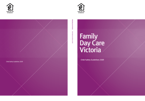 Family Day Care Victoria Child Safety Guidelines