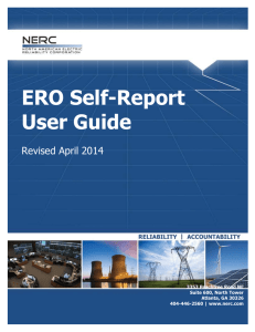 ERO Self-Report User Guide