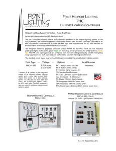 PHC-61001 for control of lighting circuits