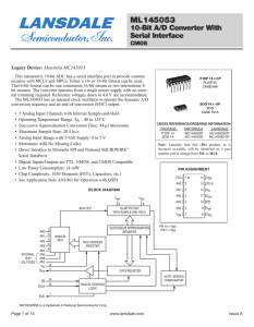 MC145053D - Lansdale Semiconductor, Inc.