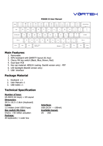 Poker II User Manual