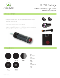 SL191 Package - Advanced Illumination