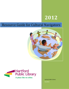 Resource Guide for Cultural Navigators