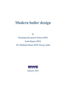 Modern boiler design