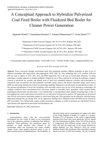 A Conceptual Approach to Hybridize Pulverized Coal Fired Boiler