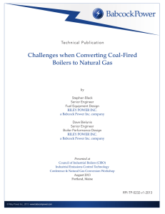 Challenges when Converting Coal-Fired Boilers to