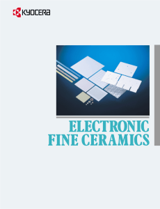 Substrates - Electronic Fine Ceramics