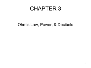 Ohms, Law